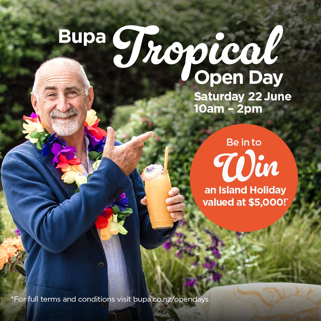 Join us for a Tropical Open Day at Bupa St Kilda Retirement Village