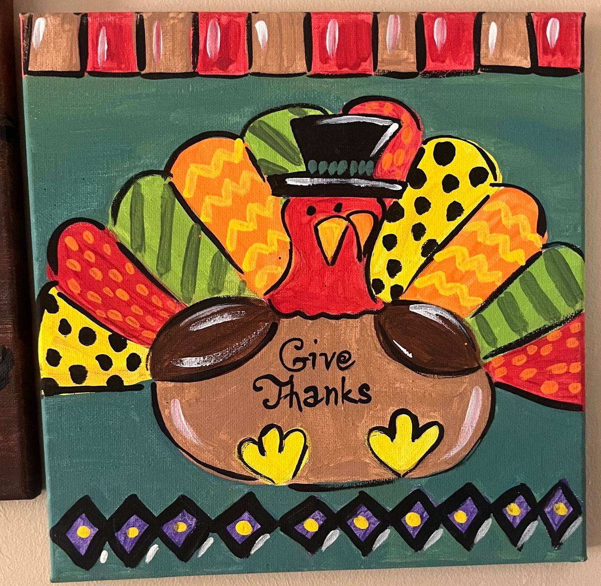 Kids Thanksgiving Paint Class