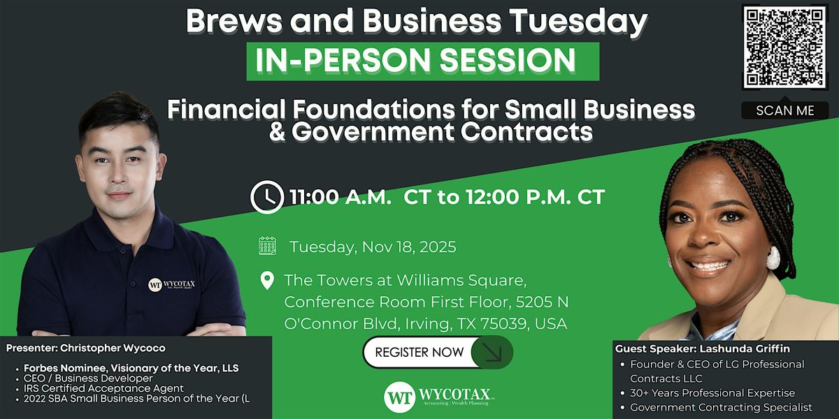 Financial Foundations for Small Business & Government Contracts