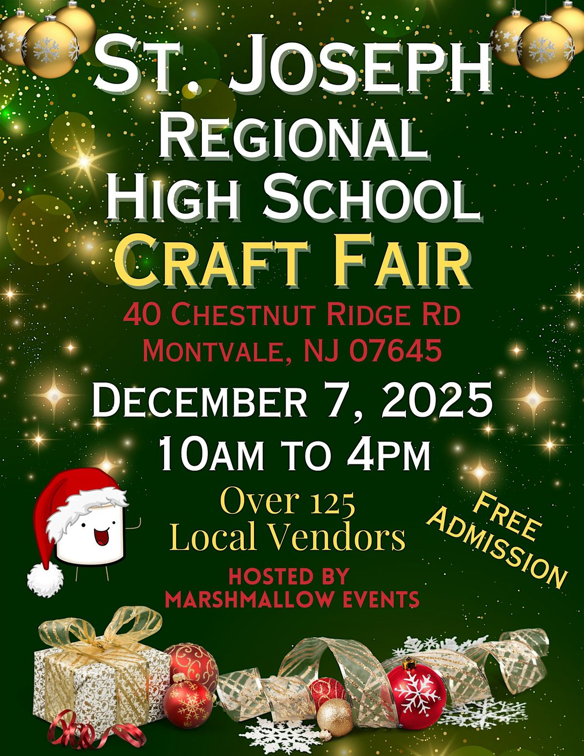 St. Joseph Regional High School Craft Fair