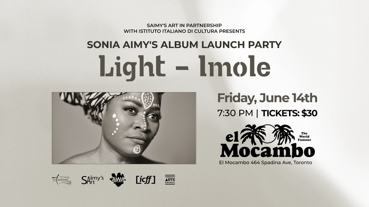 Sonia Aimy's Album Launch Party