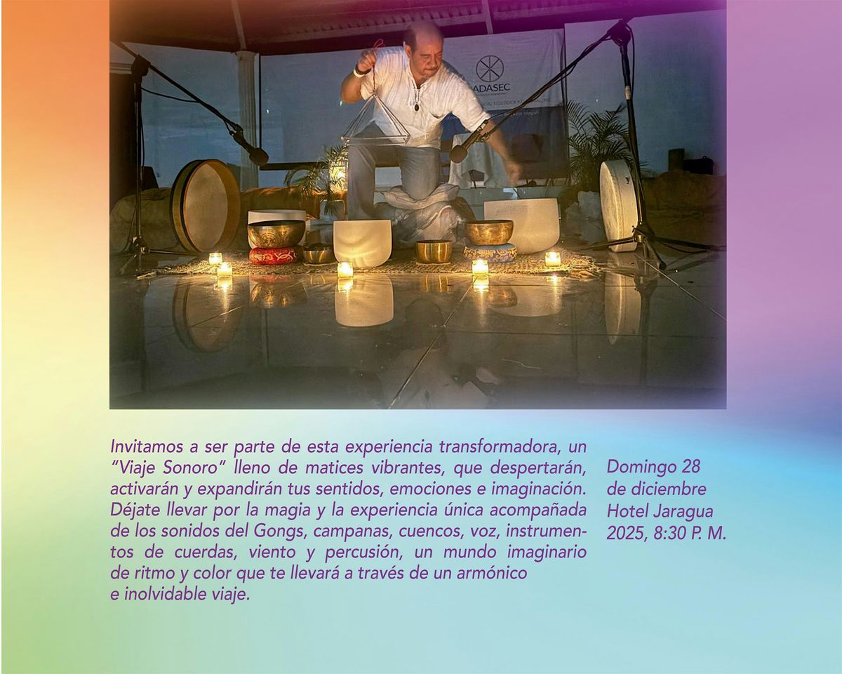 VIAJE DE SONIDO CON INSTRUMENTOS DE SANACI\u00d3N, CON MARIO LARRAURI