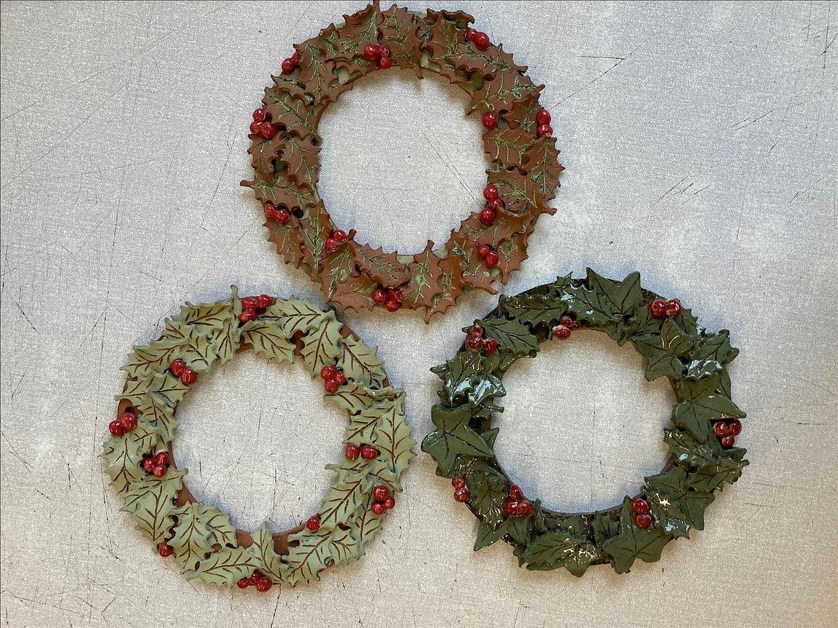 Ceramic wreath making - Hosted by the Friends of the Town Hall