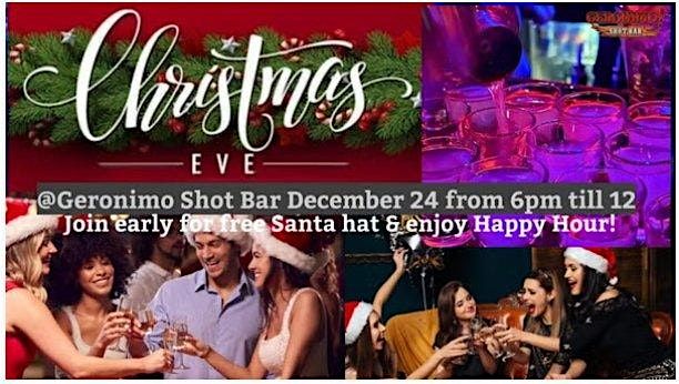 Christmas Eve Party  at Geronimo Shot Bar (LKF, Central) ! \u5e73\u5b89\u591c\u6d3e\u5c0d