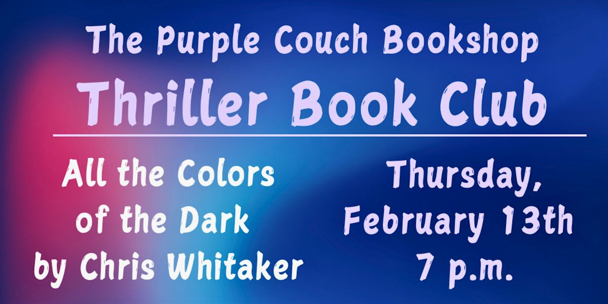 Thriller Book Club - February 2025