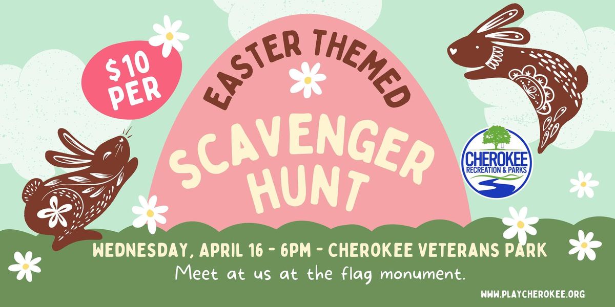 Easter Night Hike & Scavenger Hunt!