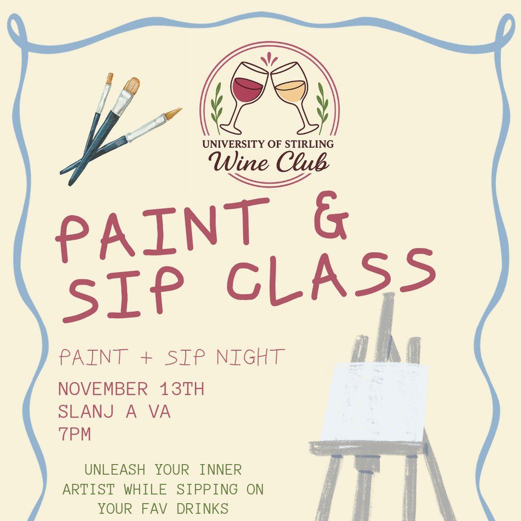 SUWC Paint and Sip Class