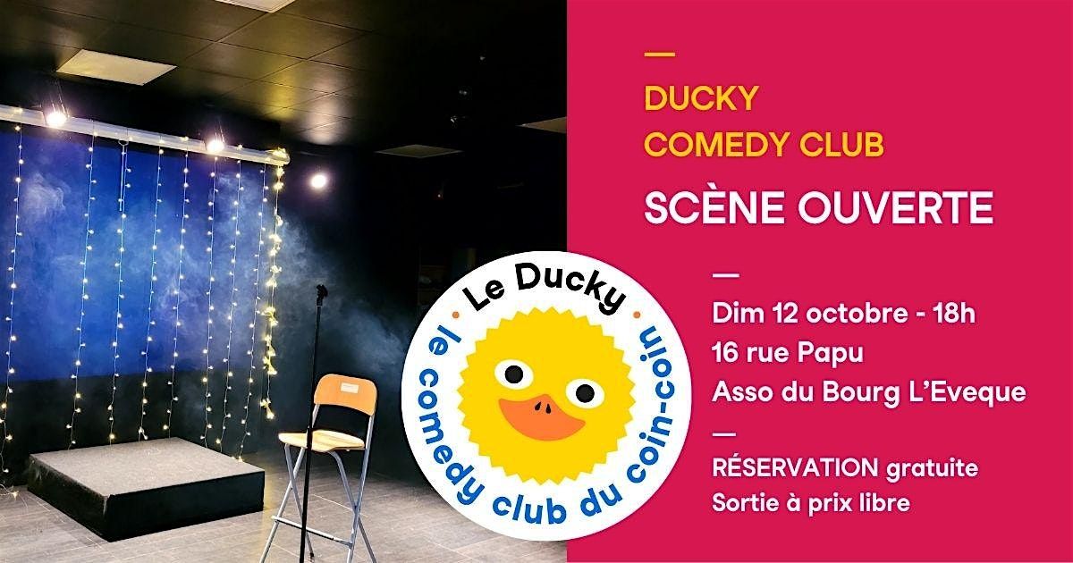Stand-up \/ Sc\u00e8ne ouverte (Quartier Bourg L'Eveque)