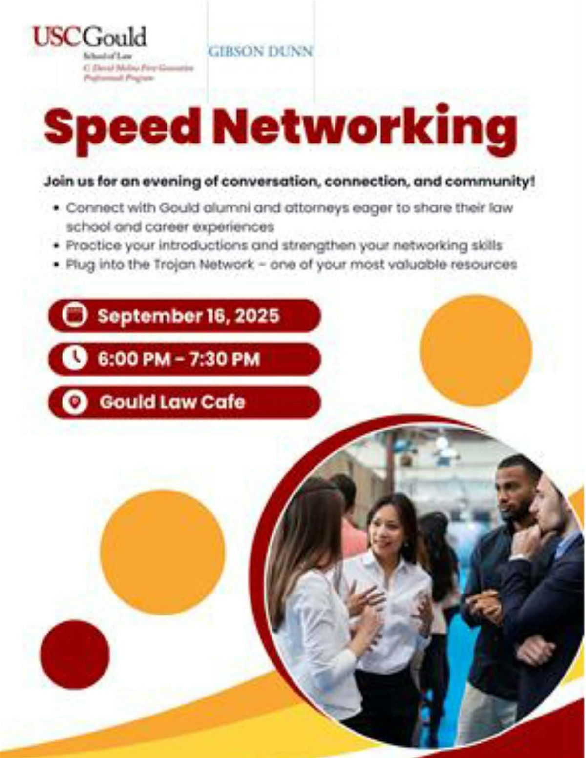 First-Generation Professionals Speed Networking Mixer