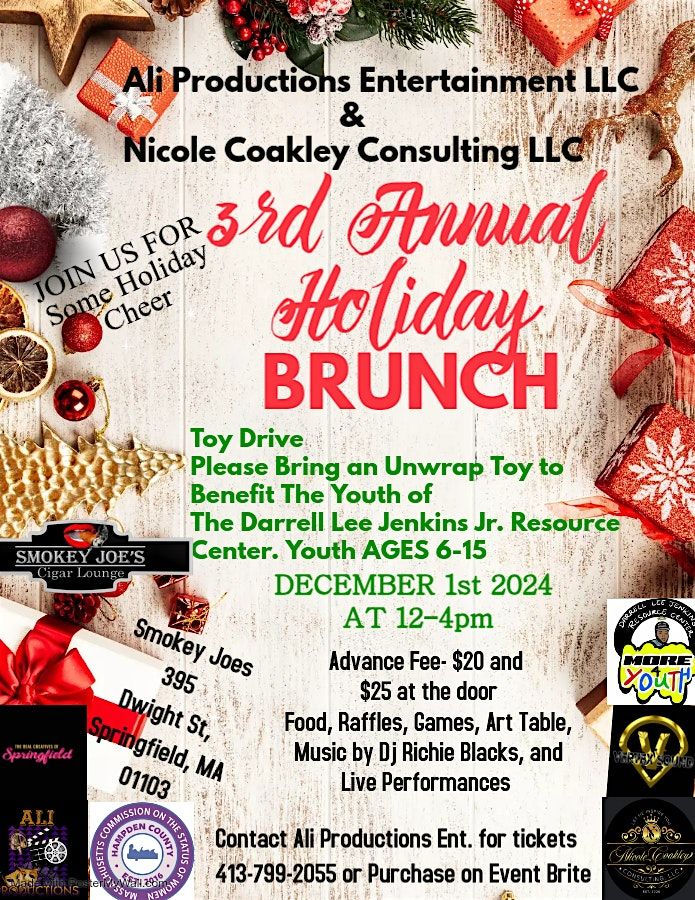 3RD ANNUAL HOLIDAY BRUNCH