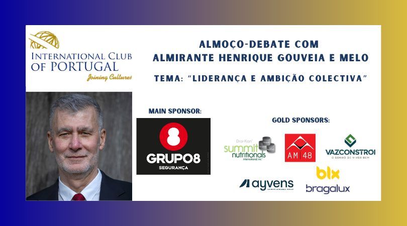 Almo\u00e7o-Debate com Almirante Henrique Gouveia e Melo