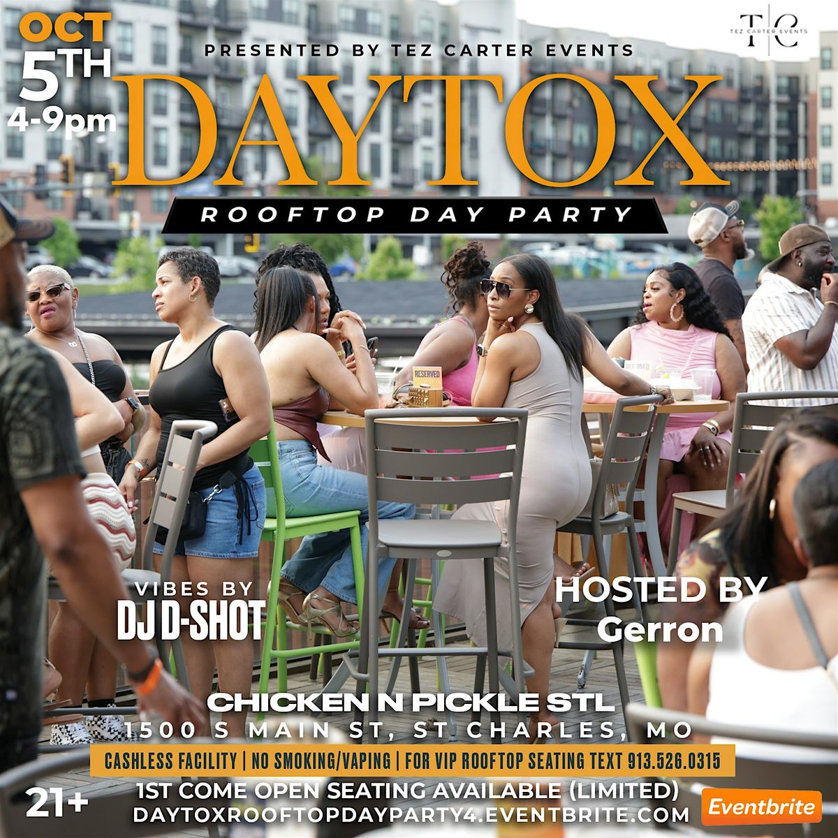 Daytox Rooftop Day Party- STL