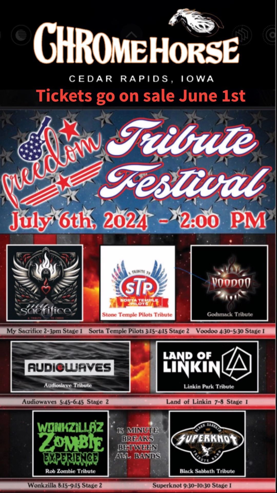 The First Annual Freedom Tribute Festival!