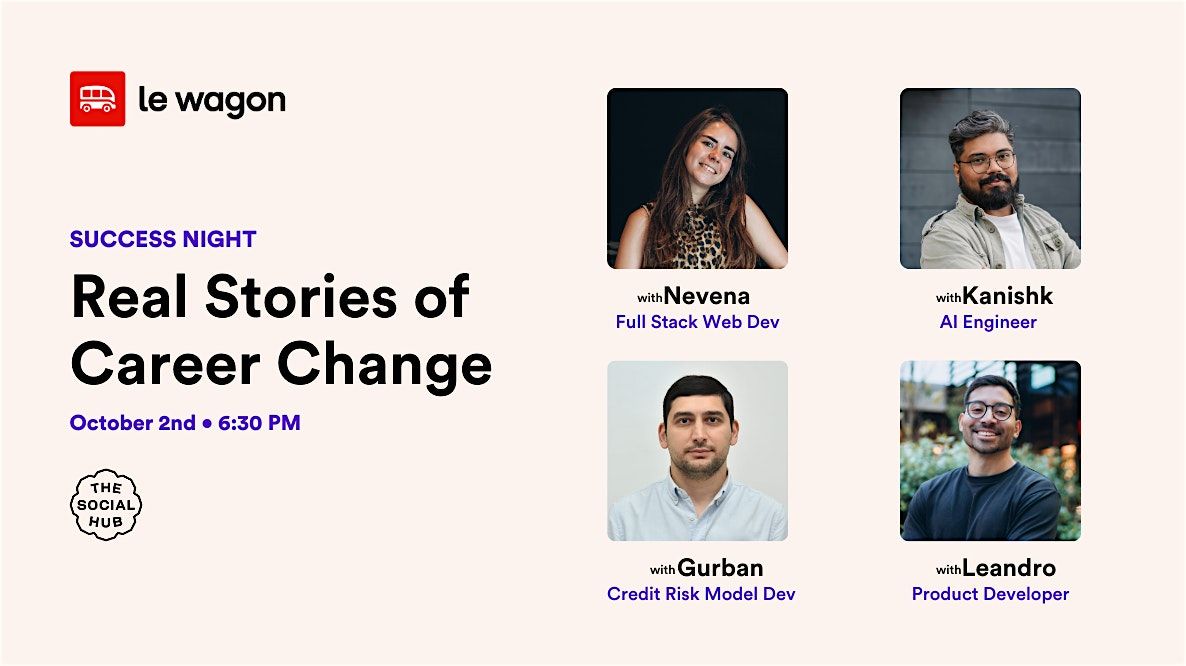 Success Night: Real Stories of Career Change