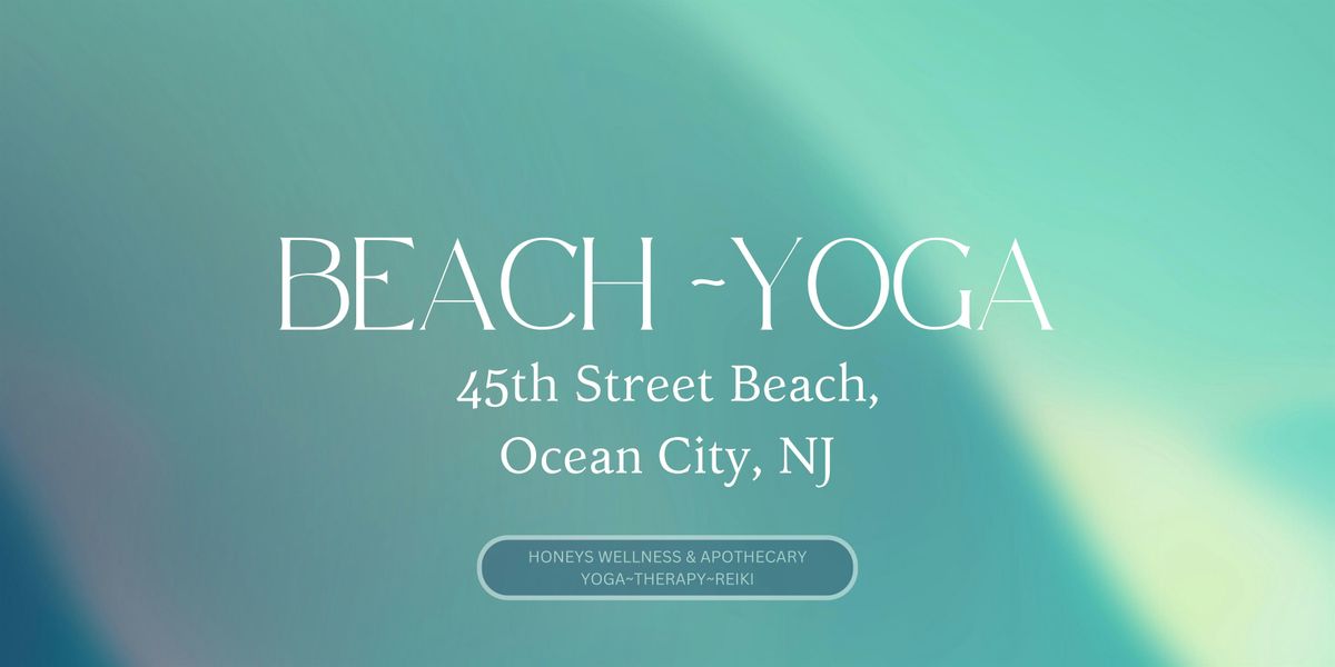 YOGA ON THE BEACH 45 STREET OCEAN CITY NJ