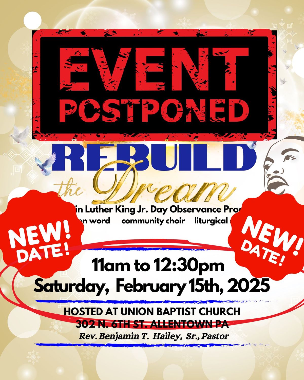 Rebuild the Dream MLK Day Program 