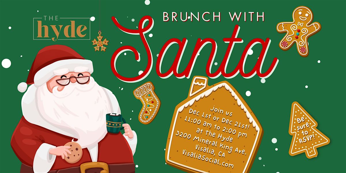 Brunch with Santa & Mrs Claus! | Sat Dec 21st