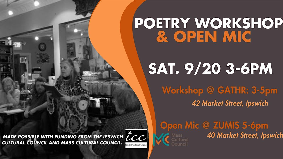 Community Poetry Workshop & Open Mic