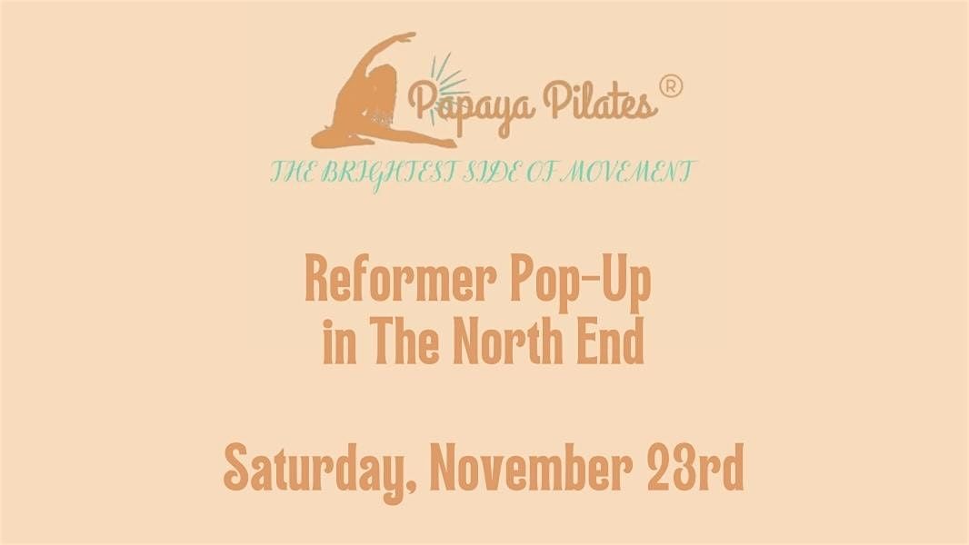 Reformer Pop-Up in The North End