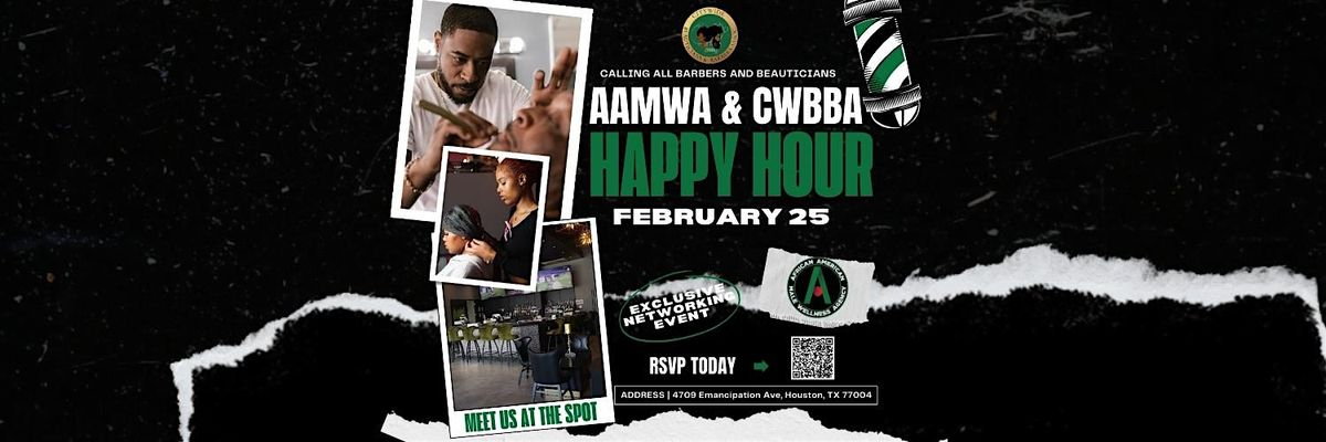 AAMWA HOUSTON & CWBBA HAPPY HOUR