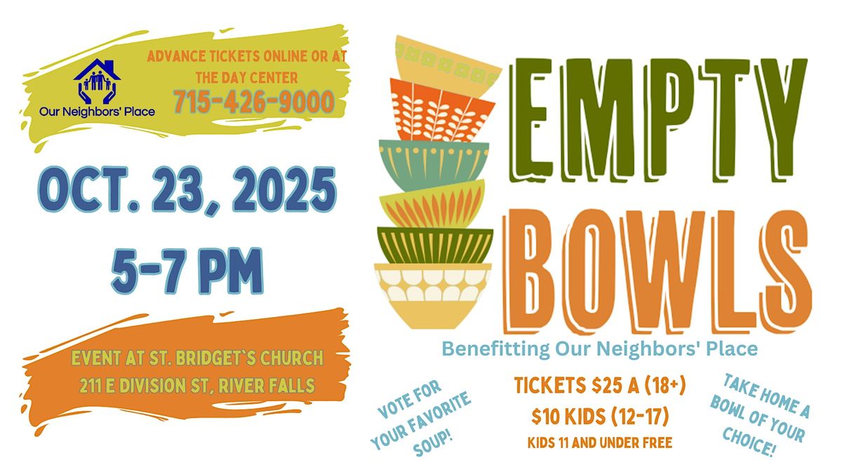 Empty Bowls 2025