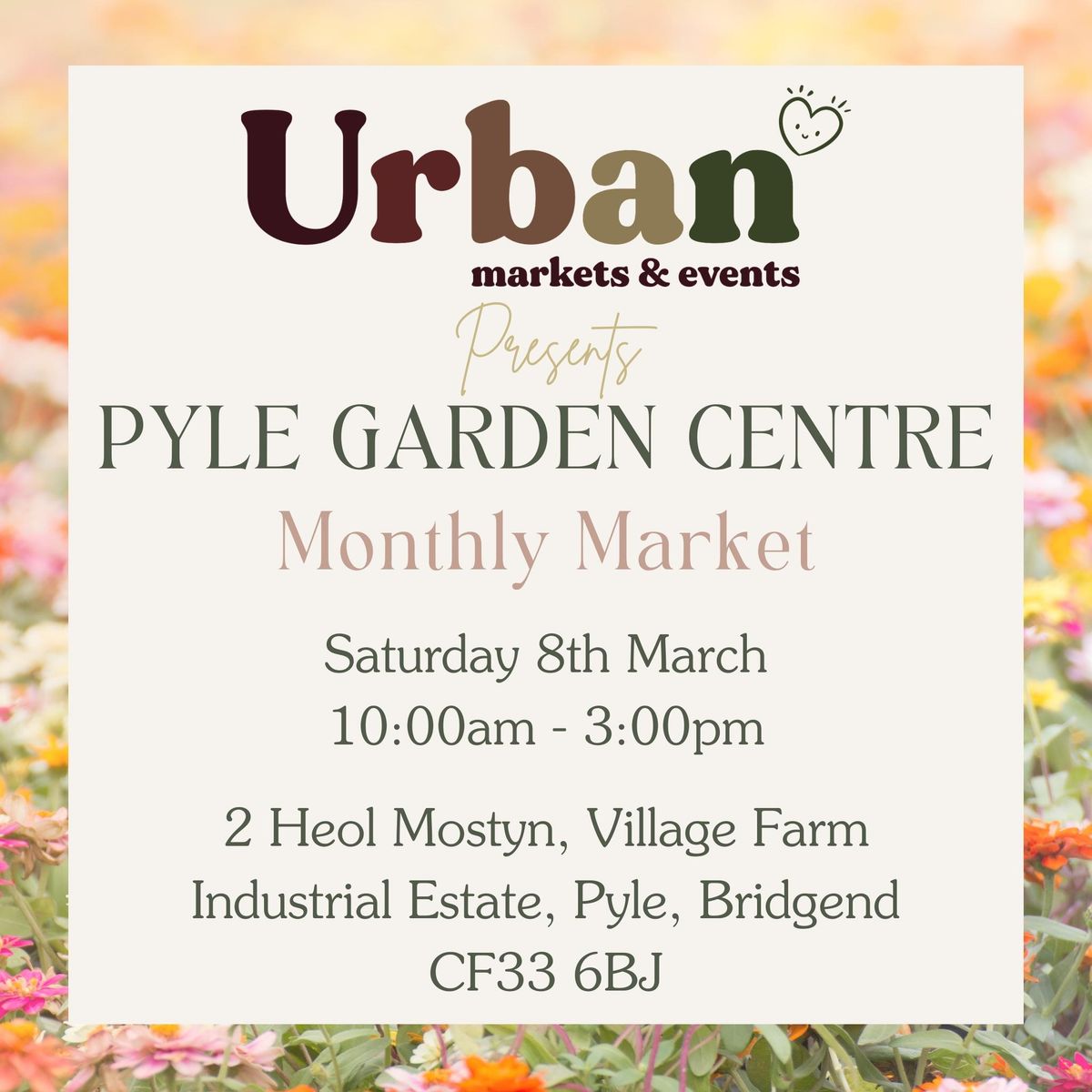 Pyle Garden Centre Monthly Market\ud83e\udeb4