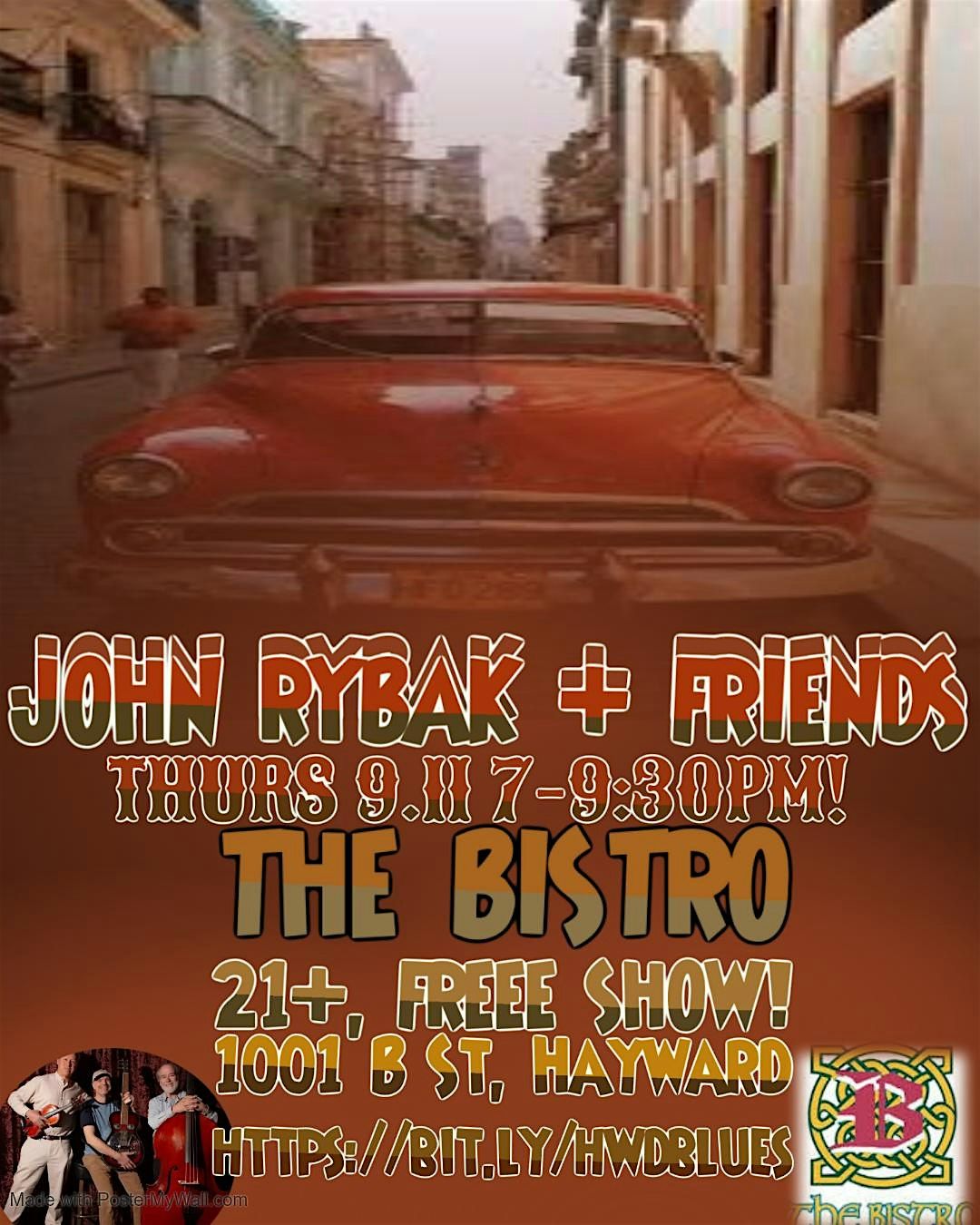 John Rybak + Friends @ The Bistro