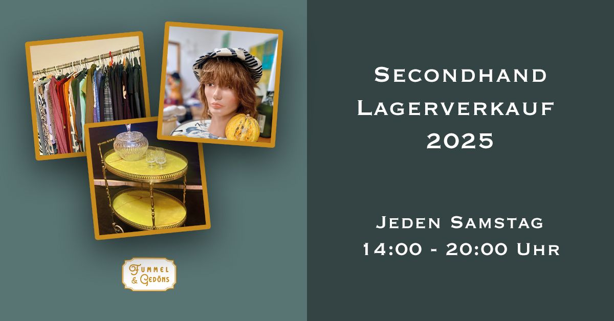 Secondhand Lagerverkauf