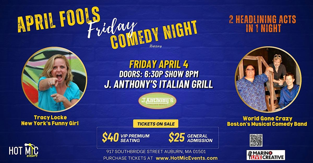 APRIL FOOLS WEEK COMEDY SHOW!