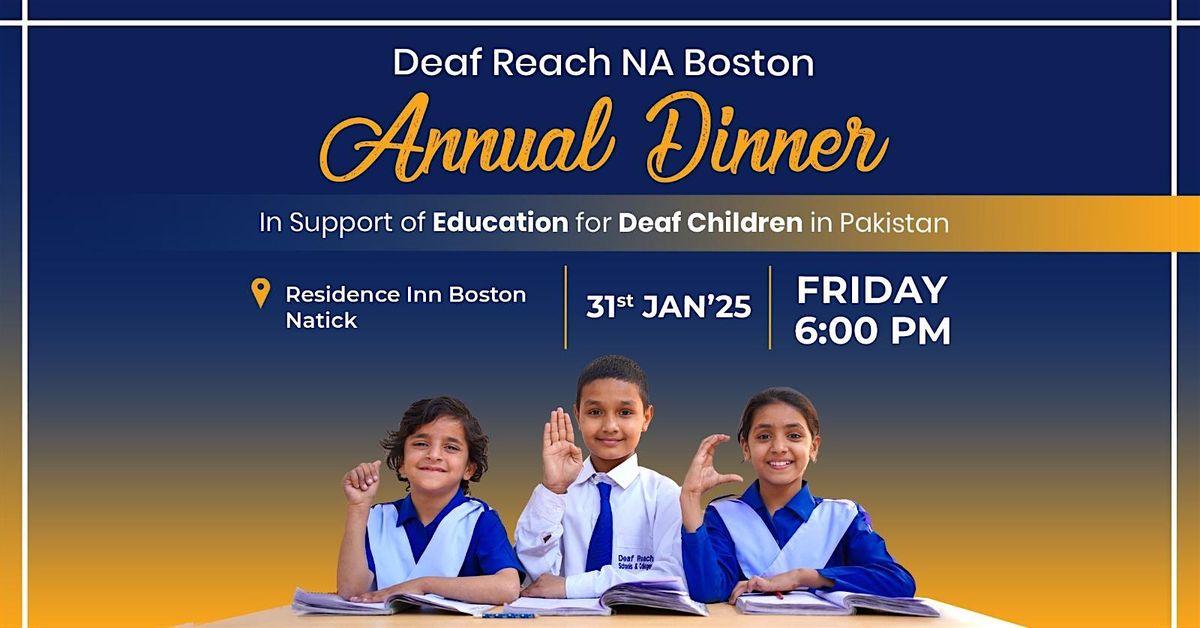 Deaf Reach NA Boston Annual Dinner