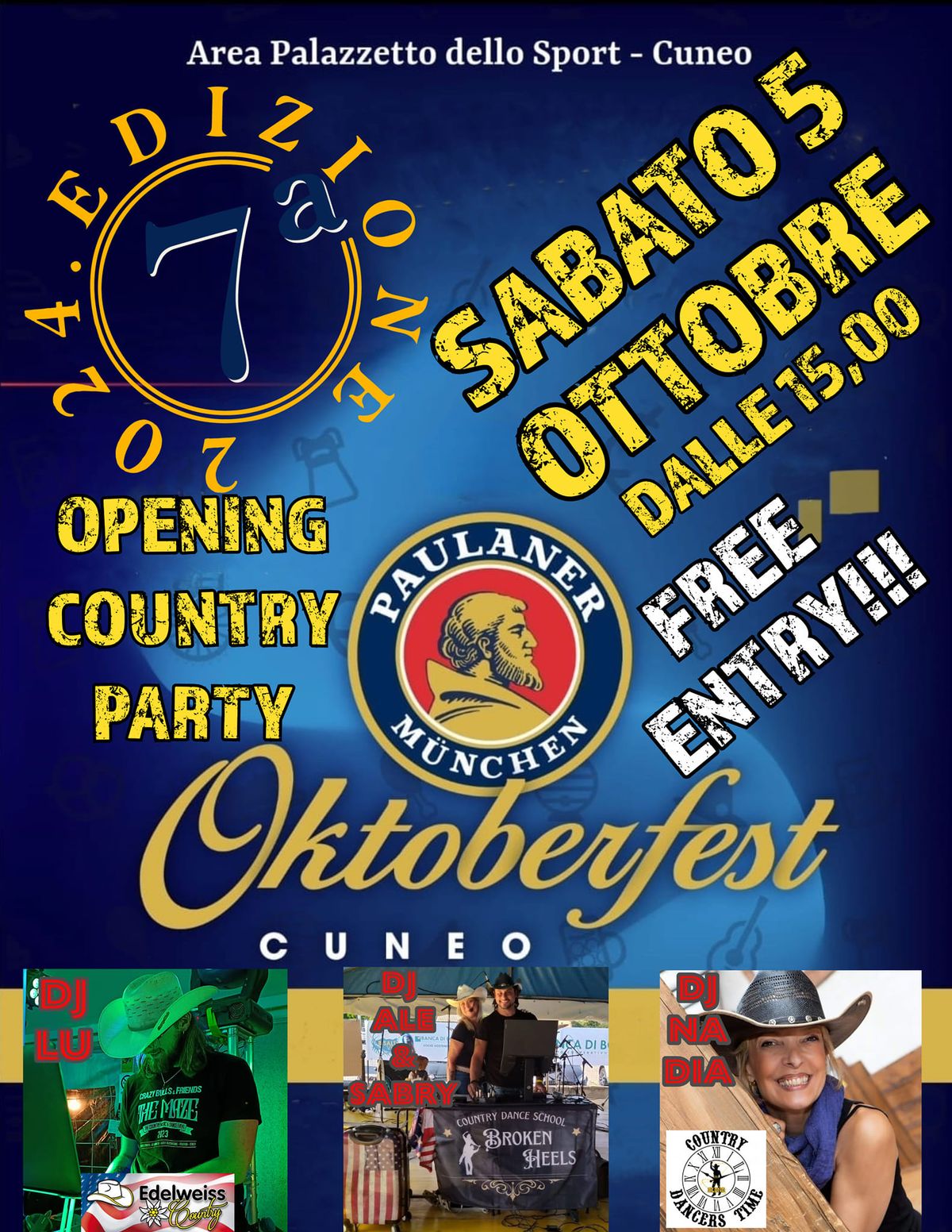 Oktoberfest Cuneo Country 2024