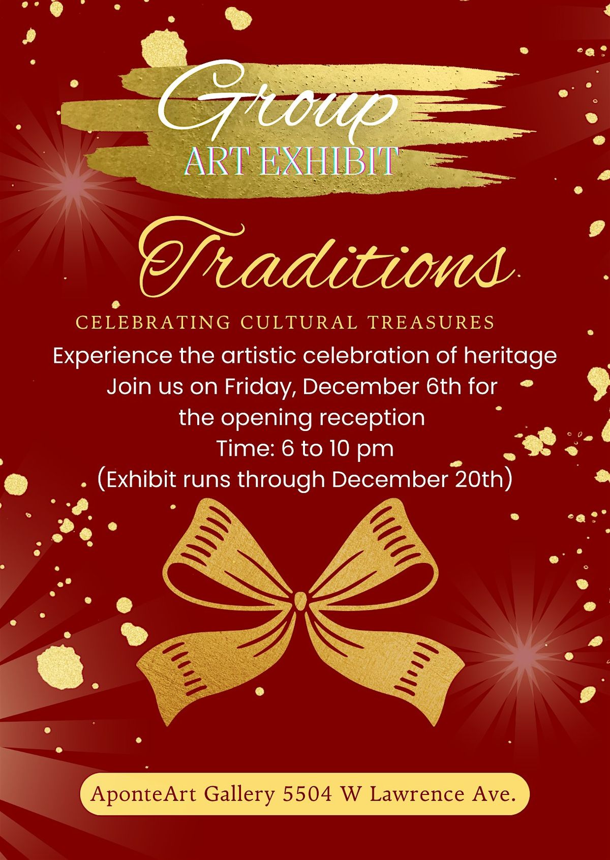 Traditions Group Art Show