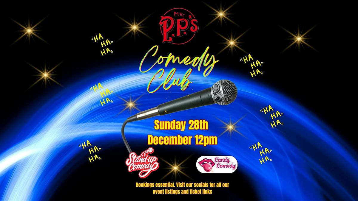 MR PP\u2019s Comedy Club - December