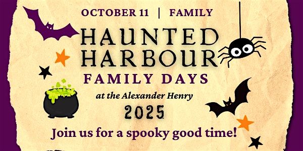 Haunted Harbour  Family Day