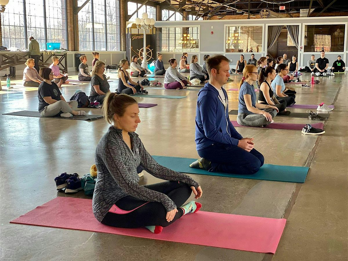 All-Levels Yoga Class at Lorain Brewing Company - [Bottoms Up! Yoga & Brew]