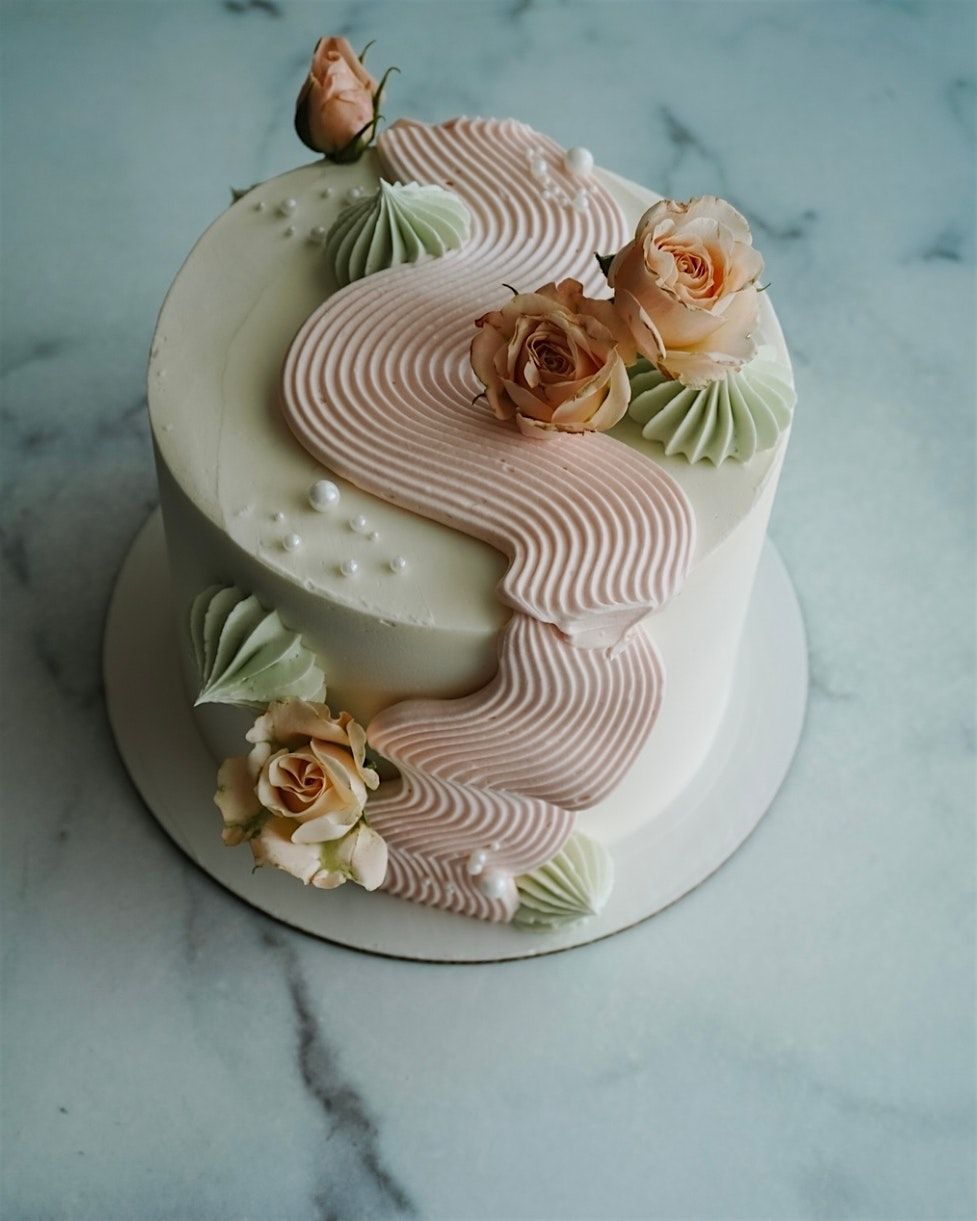 Funky Floral Cakes - 6in Cakes