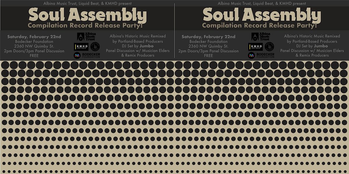 Soul Assembly: Compilation Album Release Party!