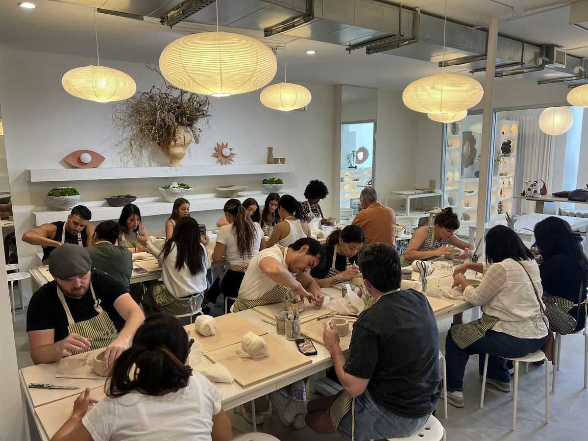 Hand Building Ceramic Class - Intro to Pottery Workshop