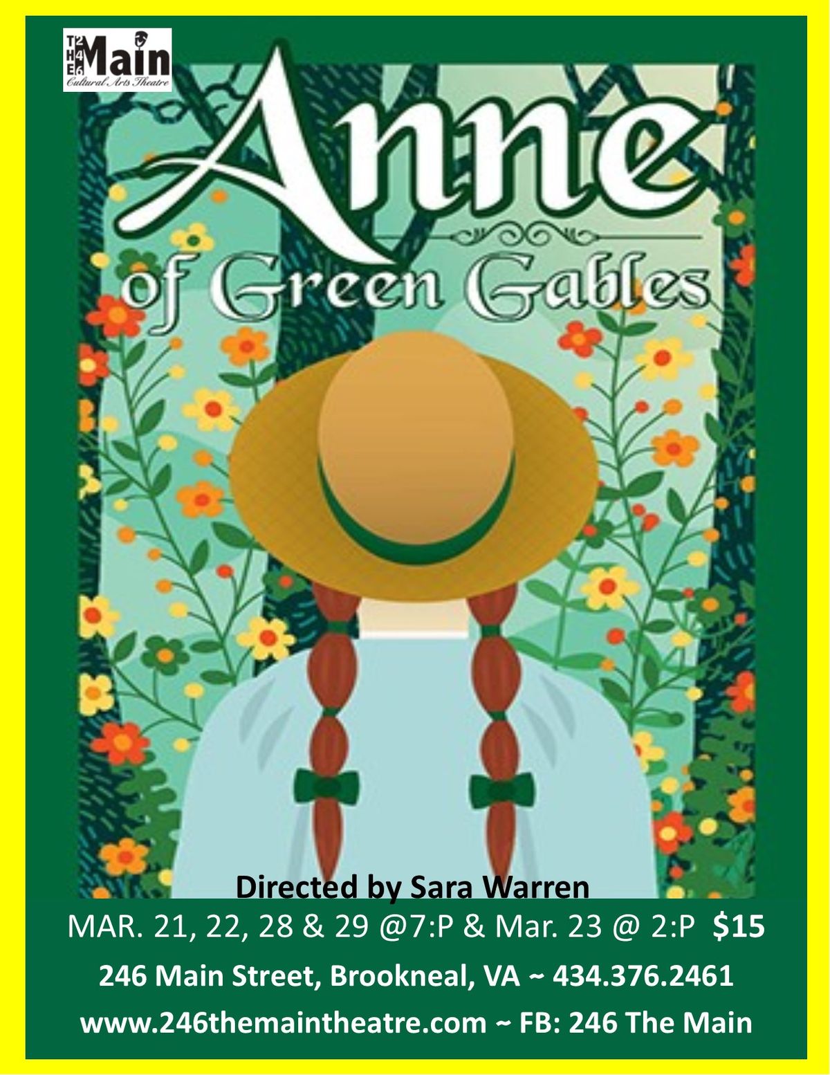 ANNE OF GREEN GABELS~ THE MUSICAL