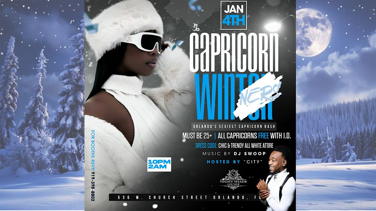 Capricorn Winter: All White Party