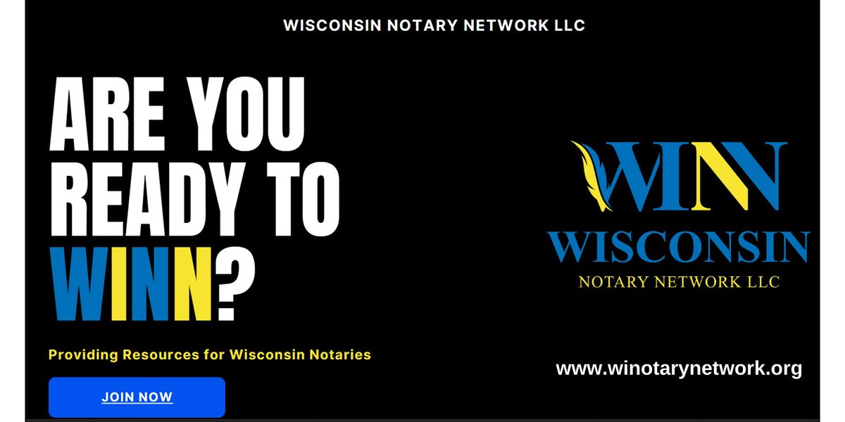 Jan. 2024 WI Notary Public Bingo and Trivia