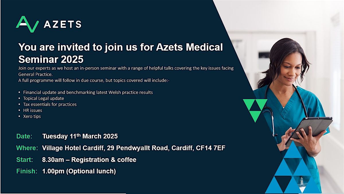 Azets Medical Seminar 2025