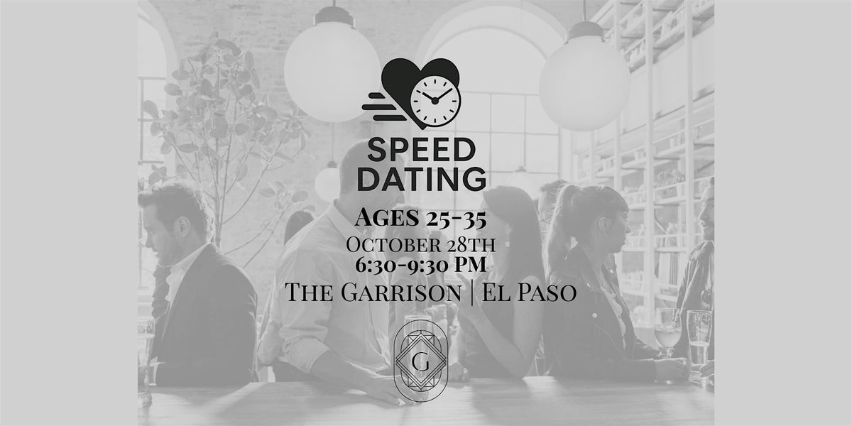 Speed Dating & Social Hour: Ages 25-35