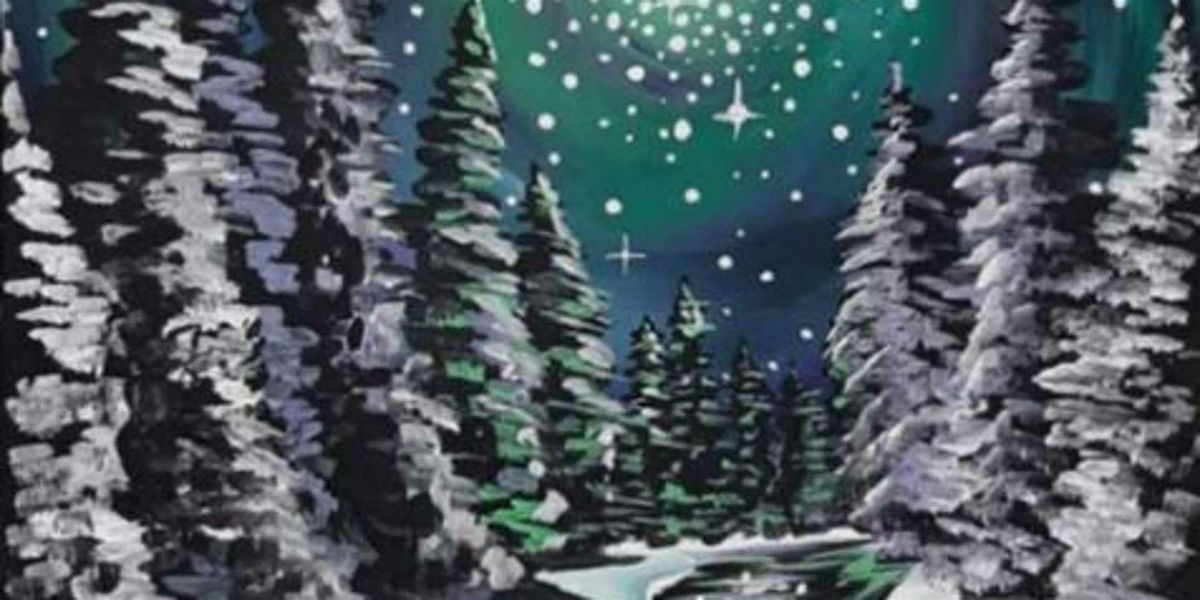 Walking Through a Starry Wonderland - Paint and Sip by Classpop!\u2122