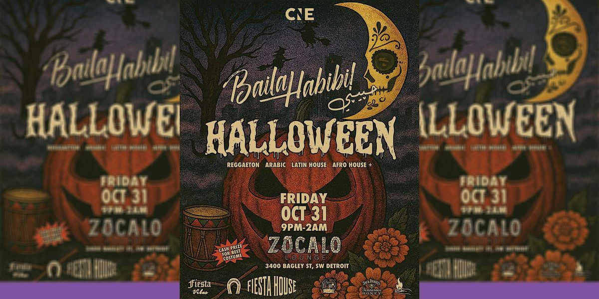 Baila Habibi \u062d\u0628\u064a\u0628\u064a DETROIT Halloween Party