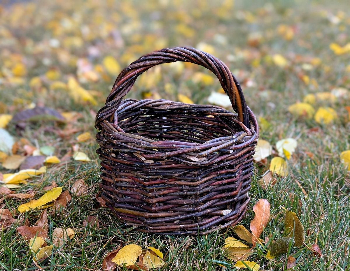 Willow Round Basket