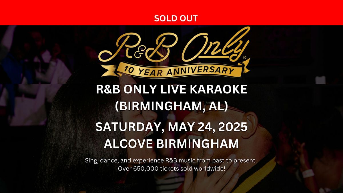 R&B ONLY LIVE KARAOKE DAY PARTY - 90's EDITION