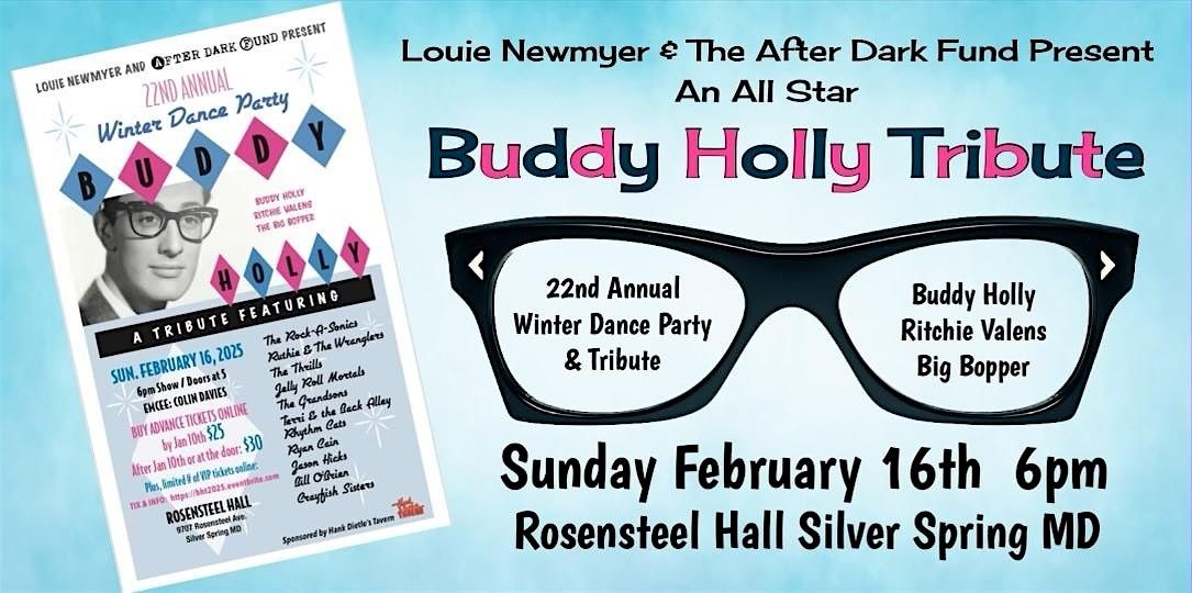 22nd Annual Winter Dance Party Buddy Holly Tribute