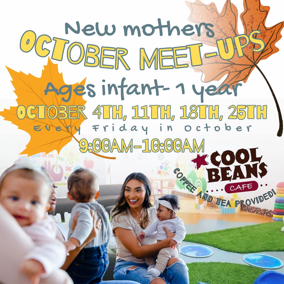 Fall Mingle for New Moms at Play Grounds Medina