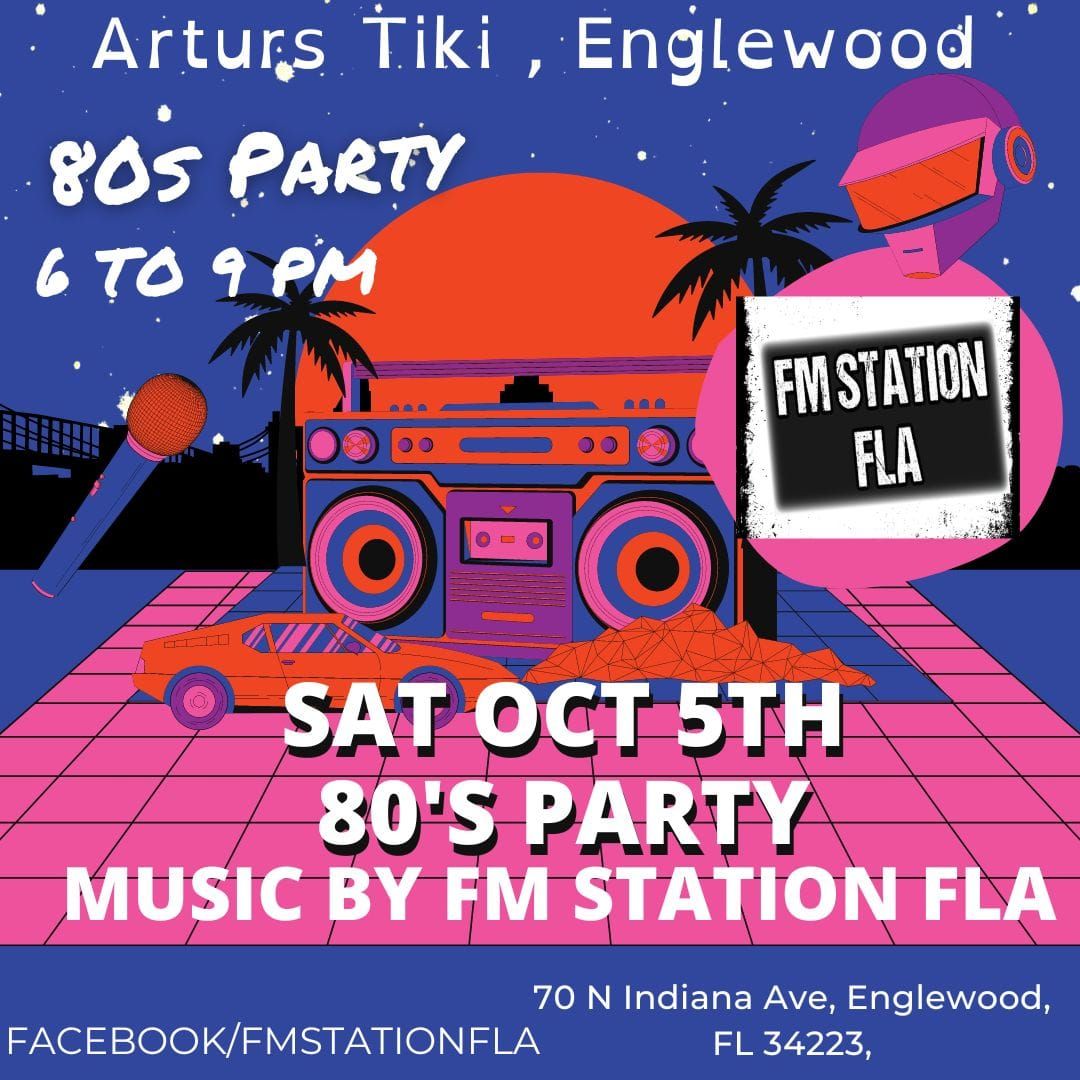 Back to the  80s party!!! Englewood best 80s costume contest !